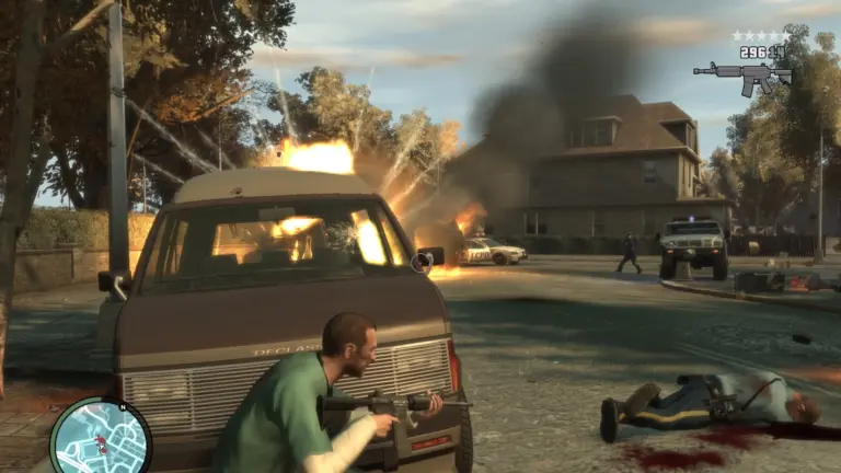 Как убрать «лесенки» в GTA IV с помощью DLSS IV